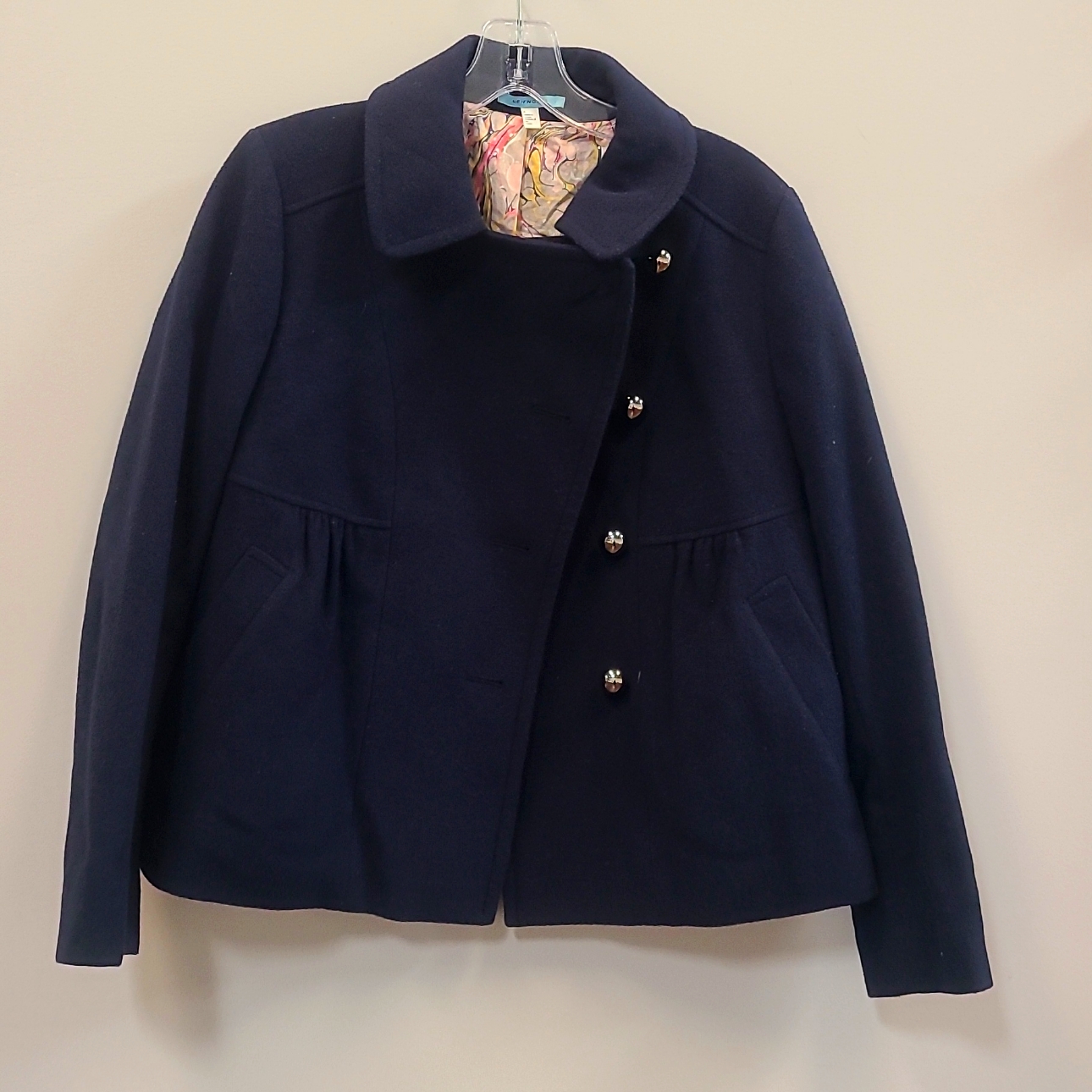Navy Leifnotes Jacket